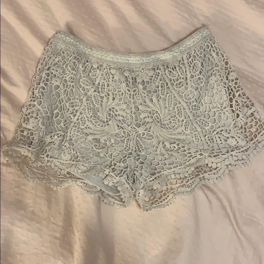 Lace shorts